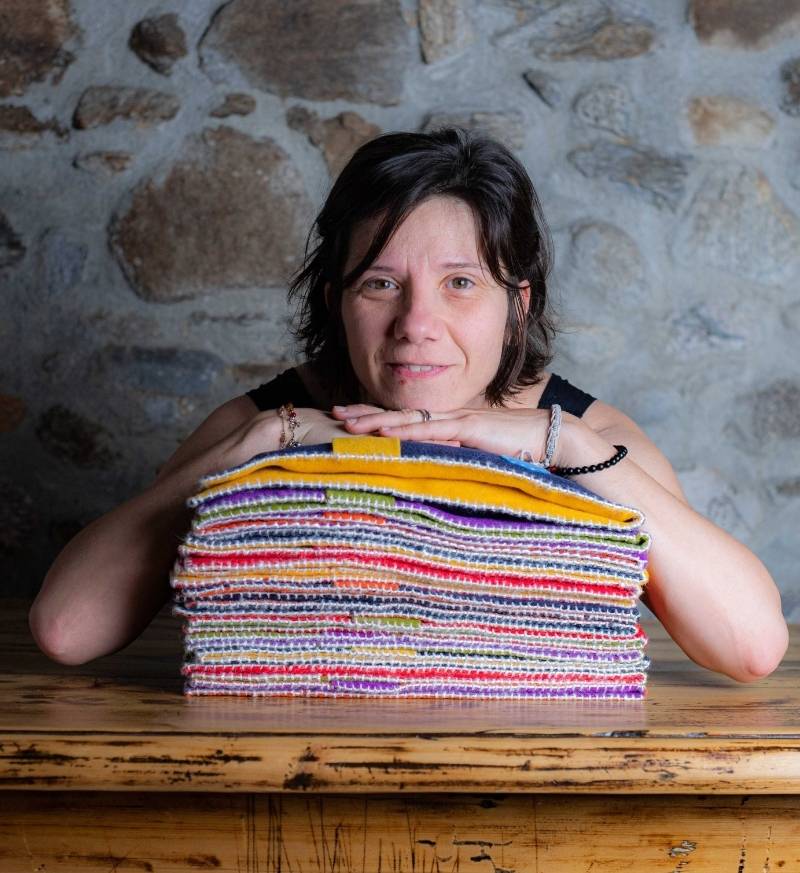 Paola Bongio, pedagogista e artigiana del feltro lana